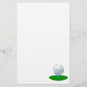 Golfboll Brevpapper