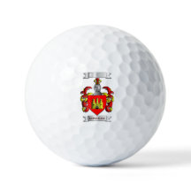 Golfboll Gonzalez Efternamn Och Sköld