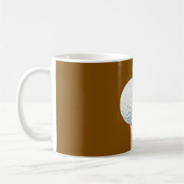 Golfboll hål-i-ett kaffemugg