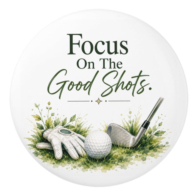 Golfboll  knopp (Framsidan)