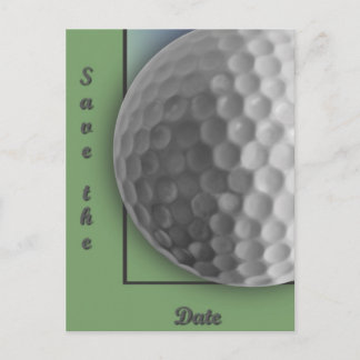 Golfboll Meddelande Vykort