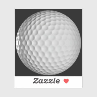 Golfboll Vinyl Klistermärken