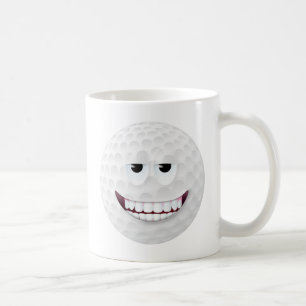Golfbollansikte 2 kaffemugg