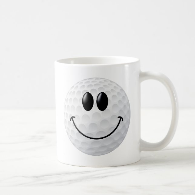 Golfbollansikte Kaffemugg (Höger)