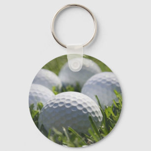 Golfbollar Keychain Nyckelring