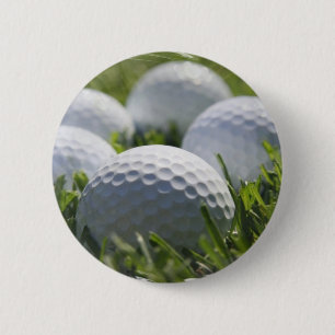 Golfbollar klämmer fast knapp