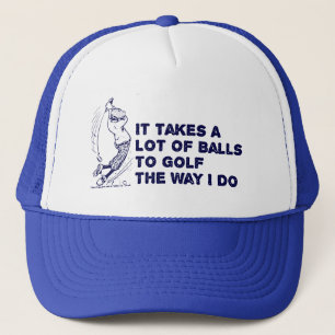 Golfbollar Truckerkeps