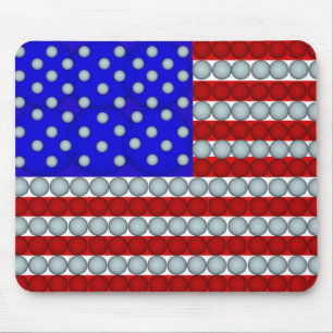 Golfbollflagga Musmatta