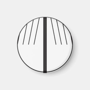 Golfbolljusteringsmarkör Magnet