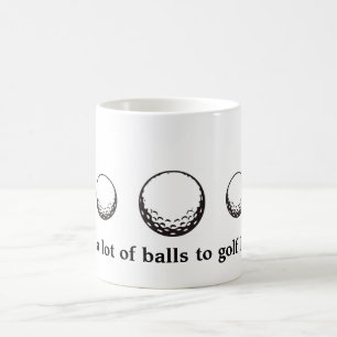 golfbollmugg kaffemugg