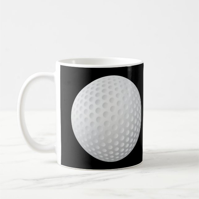 Golfbollmugg Kaffemugg (Vänster)