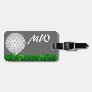 Golfbollpersonliggolfare Bagagebricka