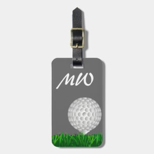 Golfbollpersonliggolfare Bagagebricka