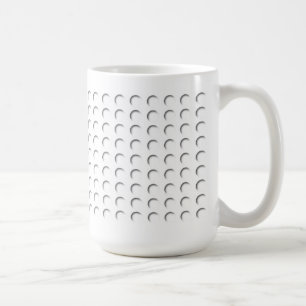 Golfbollskrattgropar Kaffemugg