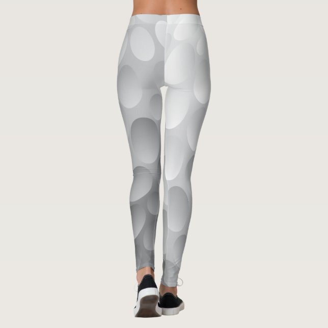 Golfbollskrattgropleggings. Leggings (Baksida)
