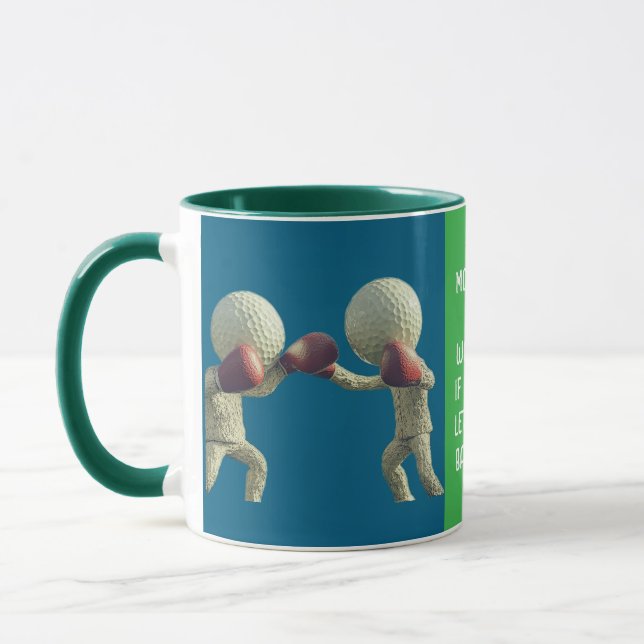 Golfbollskrig Mugg (Vänster)