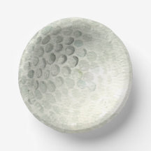 Golfbollspapperstallrik