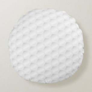 Golfbollstruktur Rund Kudde