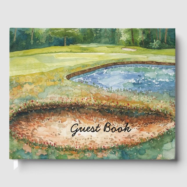 Golfbunker  gästböcker (Framsida)