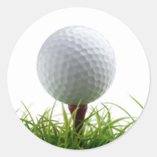 Golfdekalk Runt Klistermärke
