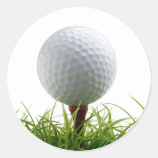 Golfdekalk Runt Klistermärke