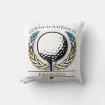 Golfdesign med krans