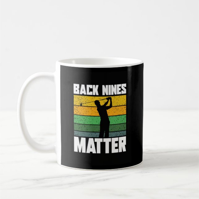 Golfdesign - Tees och Fars dag Kaffemugg (Vänster)
