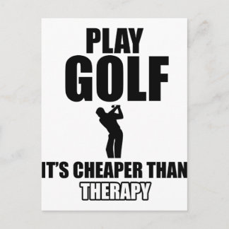 Golfdesign Vykort
