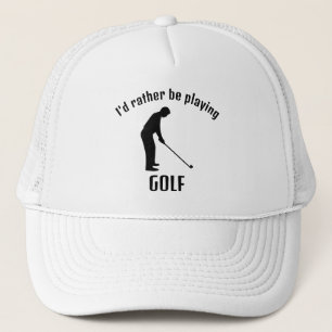 Golfdesignad mössa keps