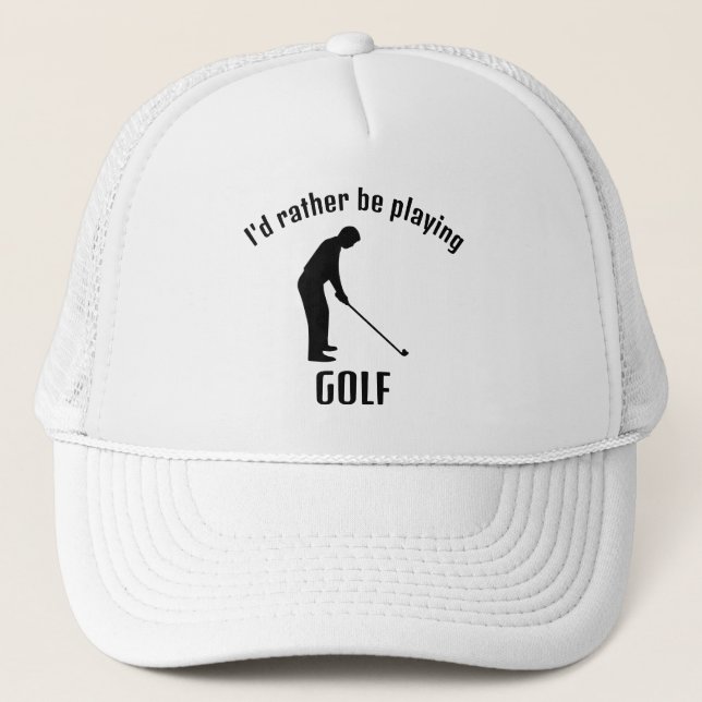 Golfdesignad mössa keps (Framsida)