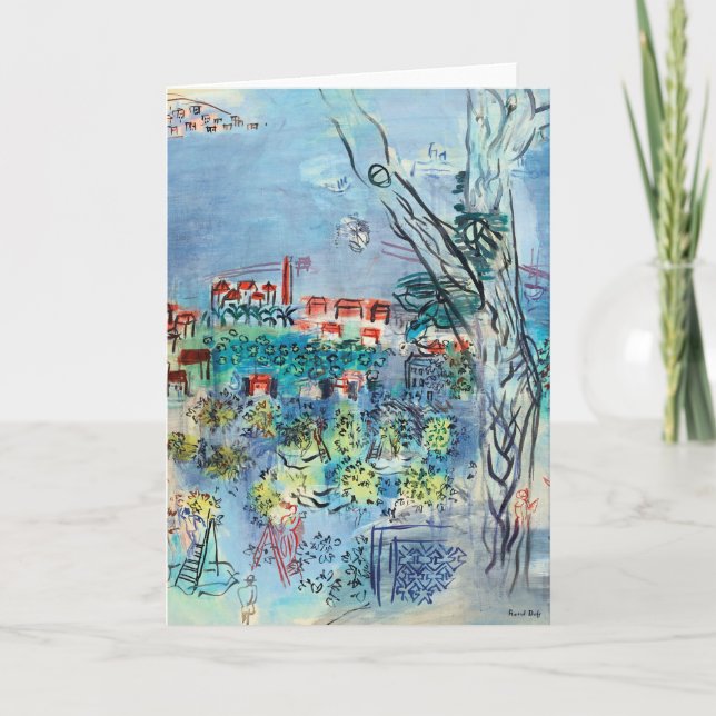 Golfe-Juan | Raoul Dufy Kort (Framsida)