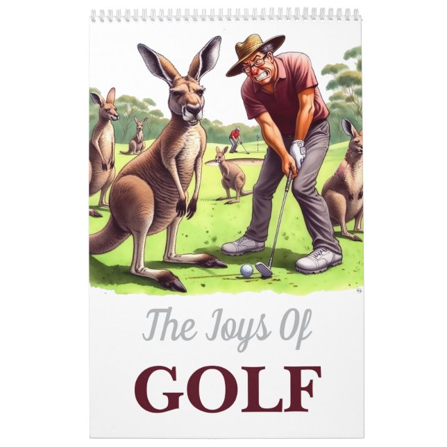 Golfens Glädjeämnen - Kalender (Omslag)
