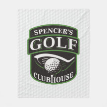 Golfer ADD NAMN Player Golf Boll Klubb Clubhouse