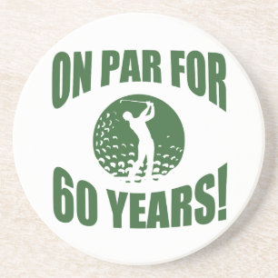 Golfer är 60:e födelsedagen underlägg