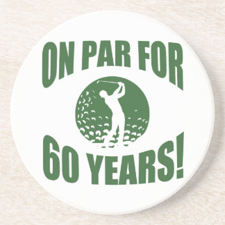 Golfer är 60:e födelsedagen underlägg