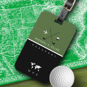 golfer bagagebricka