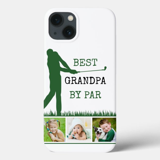 Golfer BEST GRANDPA BY PAR 3 Foton (Baksida)
