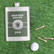 Golfer Birdie Humor Sport Golfspel Monogram