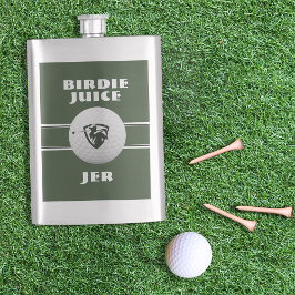 Golfer Birdie Humor Sport Golfspel Monogram Fickplunta