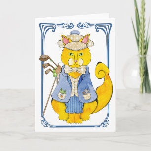 Golfer Cat Kort