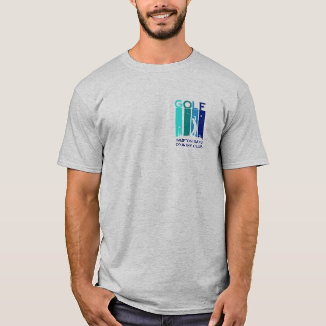 Golfer Custom T-Shirt (Framsida)