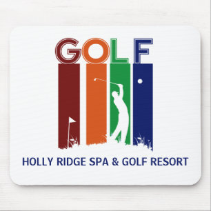 Golfer Customized Mouse Pad Musmatta