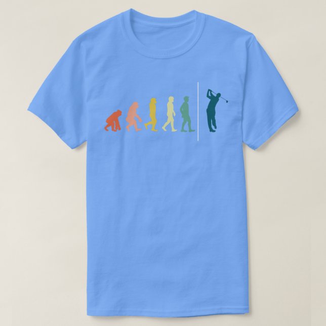 Golfer Evolution Manar Hobby Gift Golf T Shirt (Design framsida)