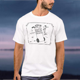 Golfer frågar: "Hur går det för min körning?" T Shirt