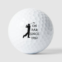 Golfer Funny 100:e lycklig Pappa Par