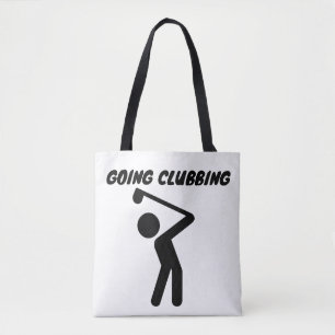 GOLFER GIRL GOLF TOTE TYGKASSE