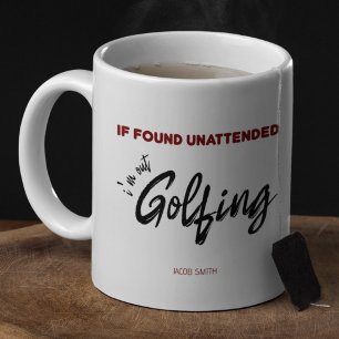 Golfer Golf Gift Kaffemugg