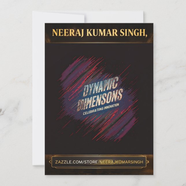 Golfer Hat  Tack Kort (Framsida)