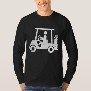Golfer Holding Beer Funny Golf Outing Gift för man T Shirt