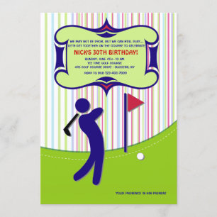 Golfer-inbjudan nr 2 inbjudningar